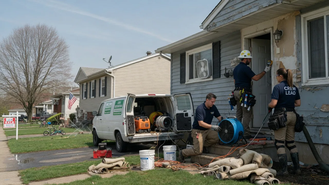 Flood Cleanup in Whitesboro, OK near me