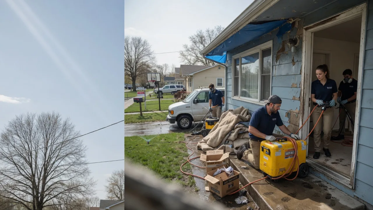 Basement Flood Cleanup in Whitesboro, OK near me